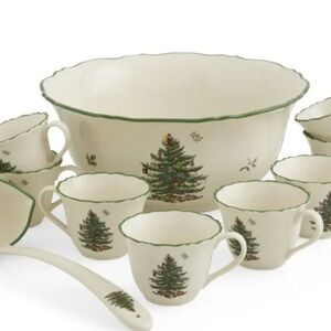 Punch Bowl Set of 10 Pieces (NEW WITH ORIGINAL BOX)